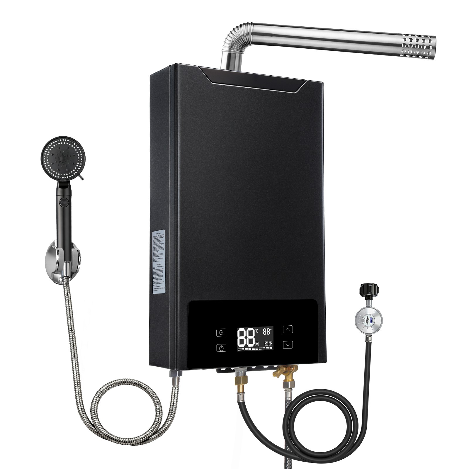 130,000 BTU Propane Gas Tankless Water Heater 4.3 tankless water heater electric