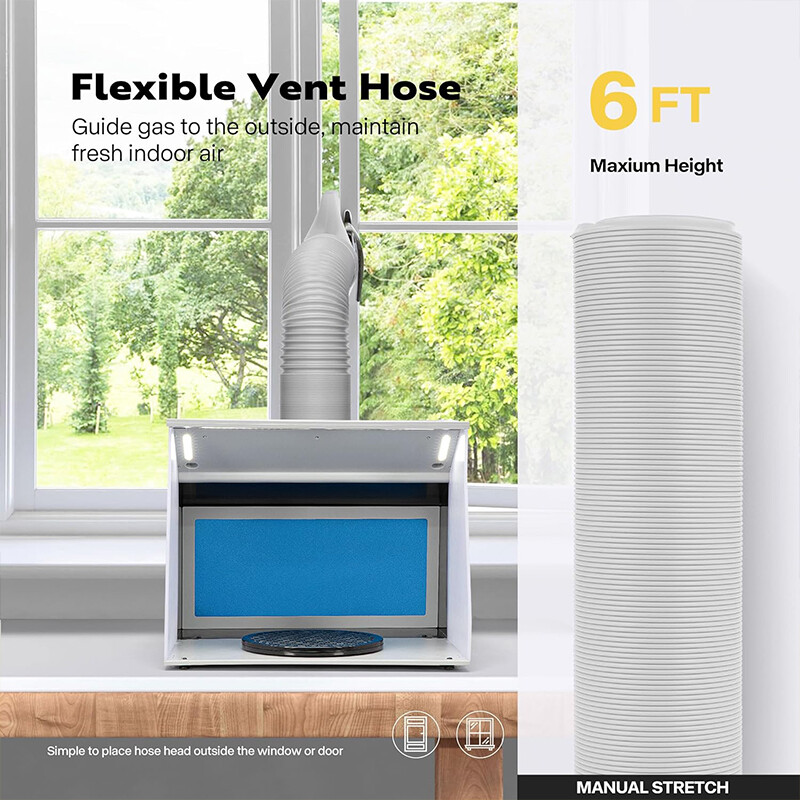 Airbrush Paint Spray Booth Kit Dual Fans w/ 4 LED Lights Turn Table, Filter Hose