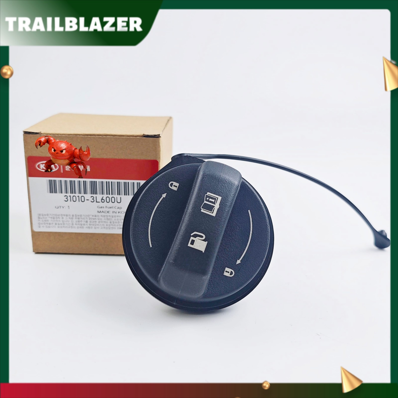 New For Kia Factory Fuel Cap The ONLY Cap  For Check Engine Light 31010-3L600U