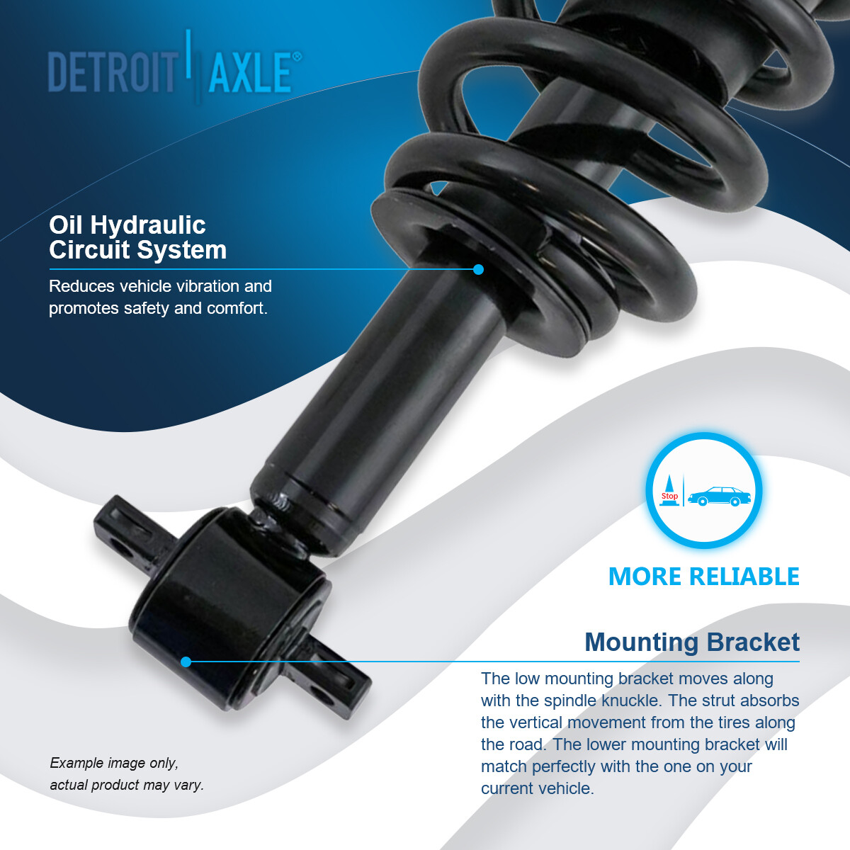 4WD Front Struts + Rear Shock + Sway Bars for Chevy GMC Silverado Sierra 1500