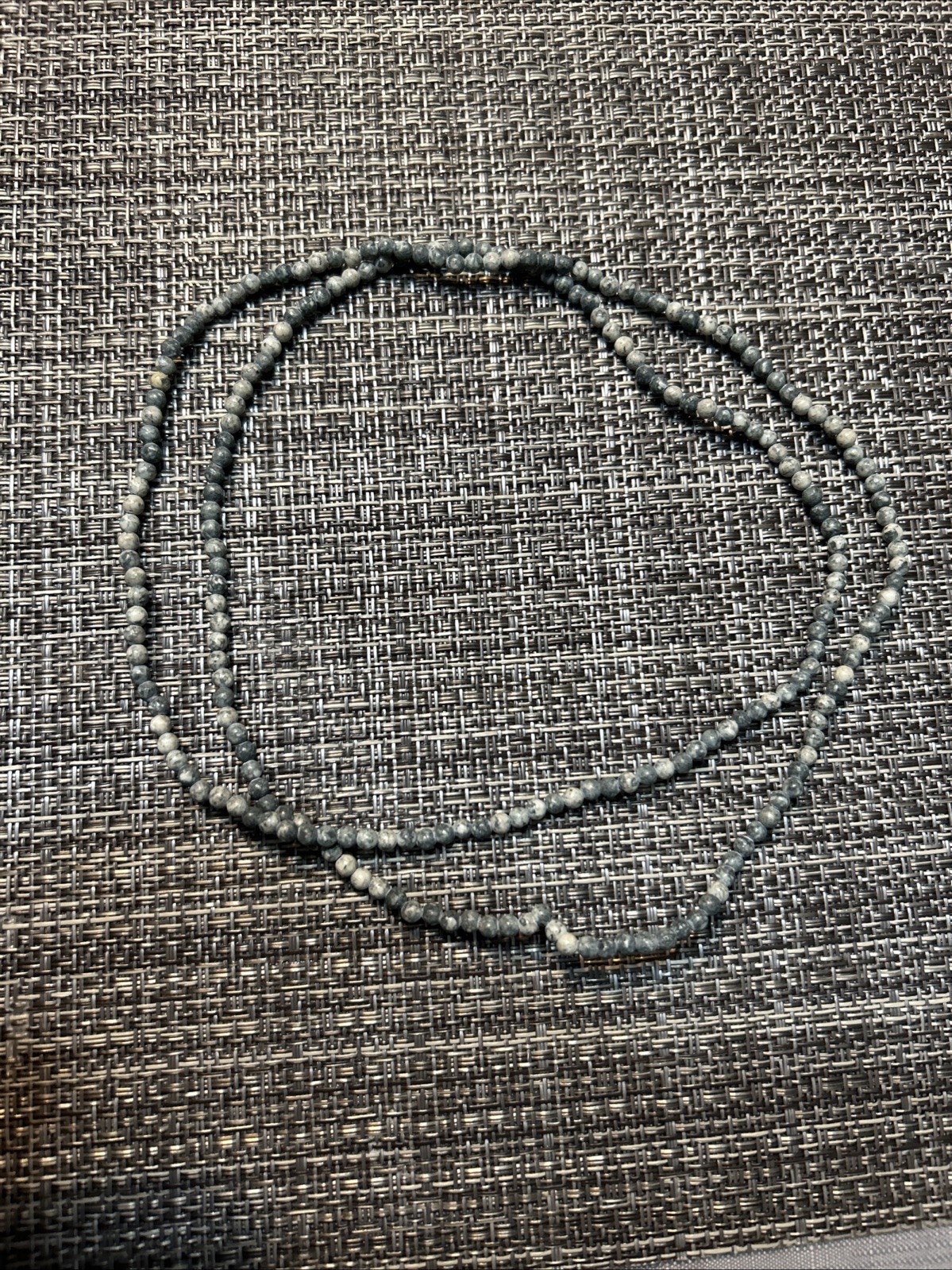 Labradorite Grey Bead Necklace