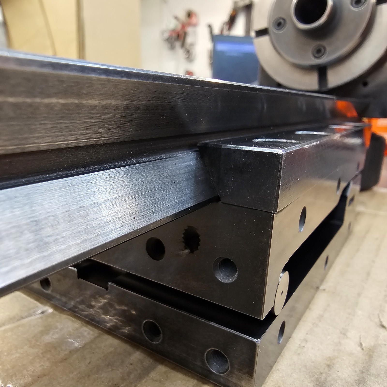 Motorized Grinding Fixture Indexer 3C Collet w/ Sine Plate Harig Lectric Centers