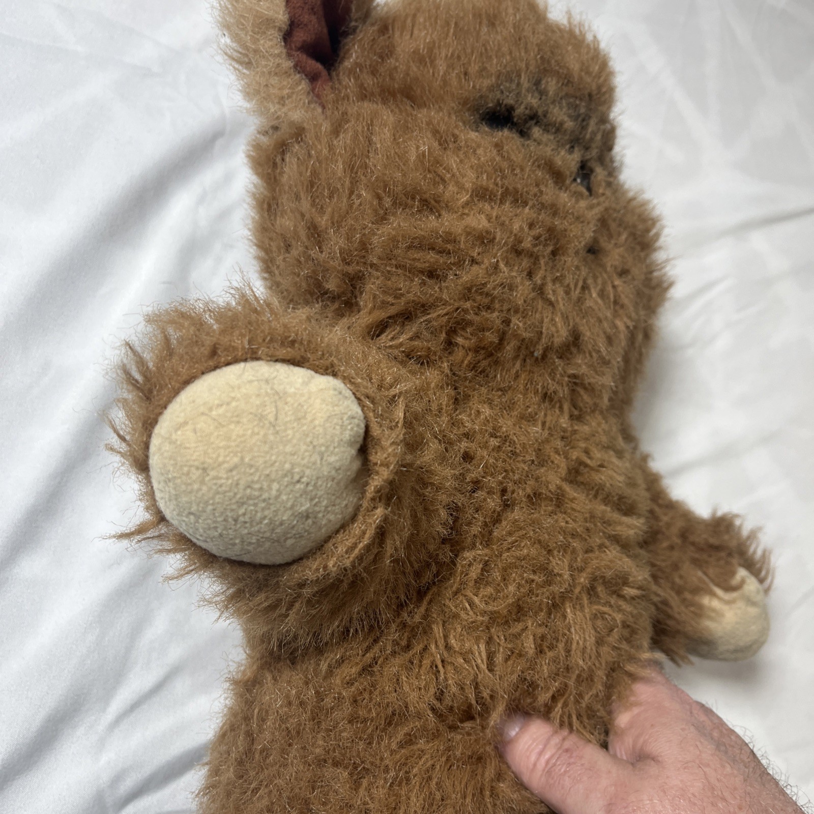 Star Wars Wicket The Ewok Plush Lucasfilm 15" 1983 Shaggy No Hood Vtg Kenner