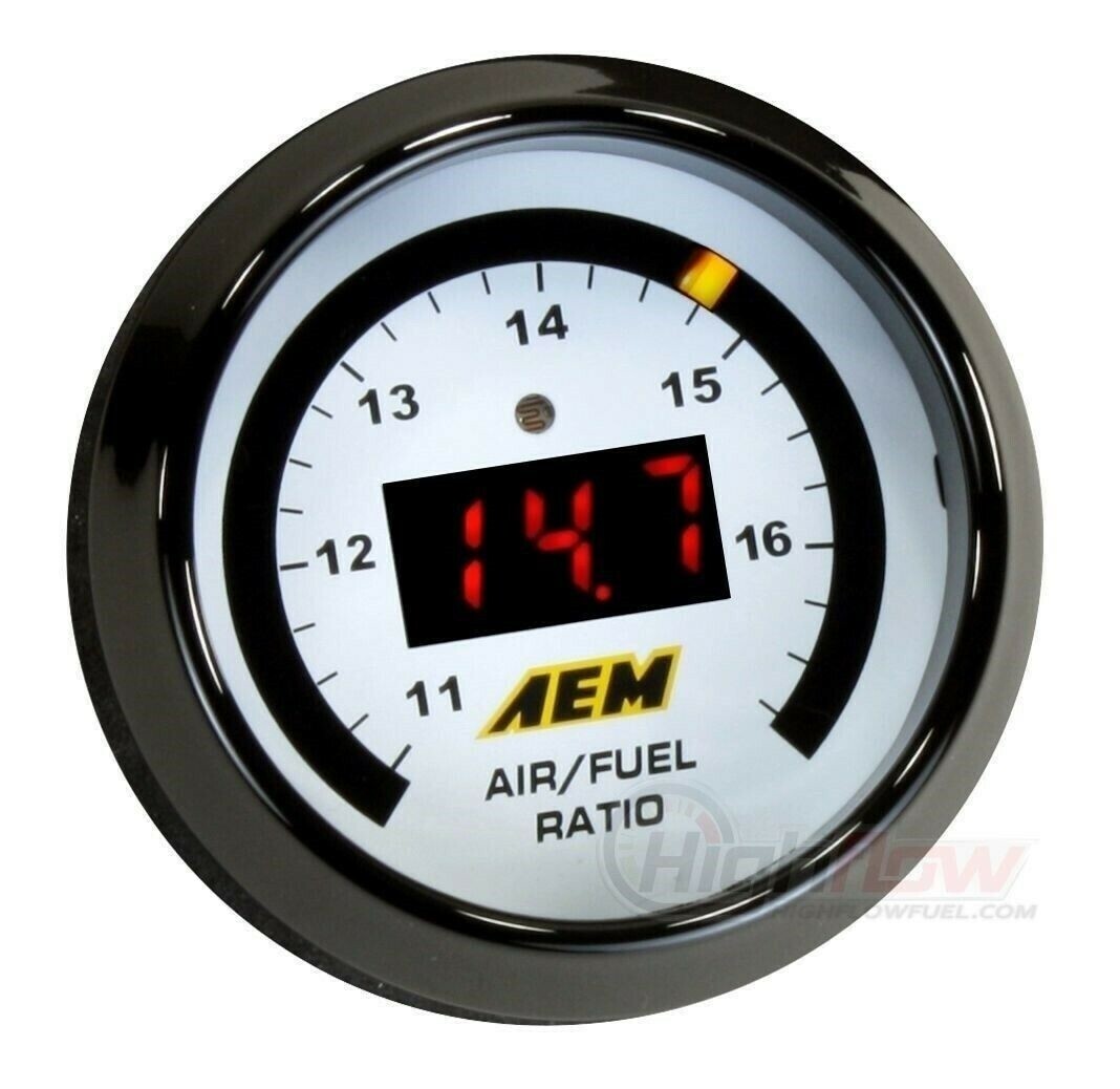 GENUINE AEM 30-4110 Wideband Gauge Controller AFR O2 Air Fuel Ratio 2 1/16" 52mm
