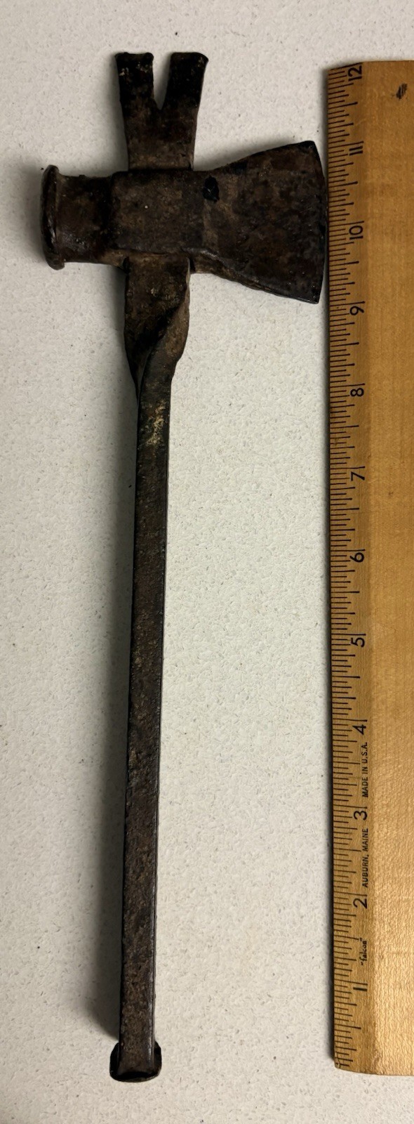 Vintage Bridgeport Hardware Co Crate Hammer, Multi-tool, Pry Bar, Nail Puller