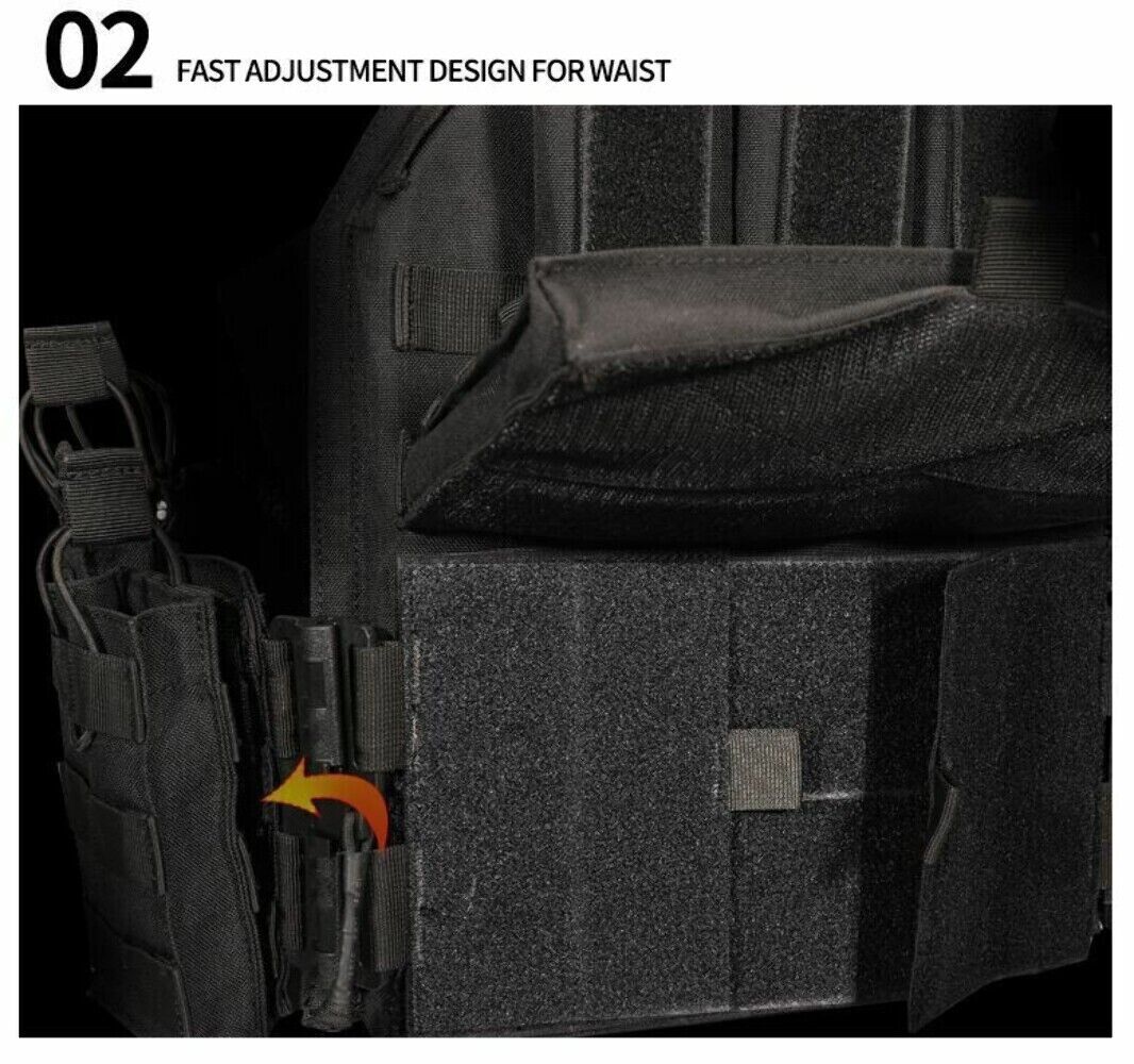 Urban Assault Shadow Ghost Camo Tactical Vest Plate Carrier