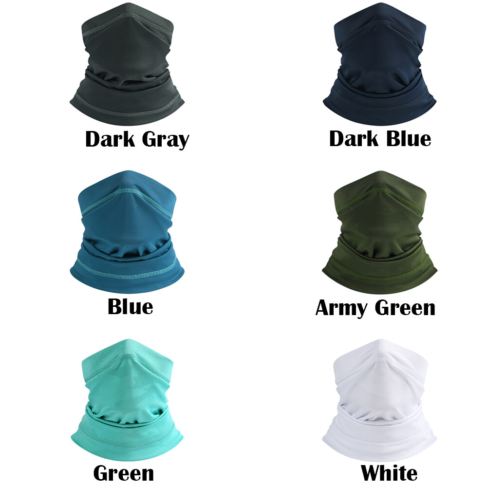 Summer UPF50 Neck Gaiter Face Mask Breathable Bandana Balaclava for Men Women US