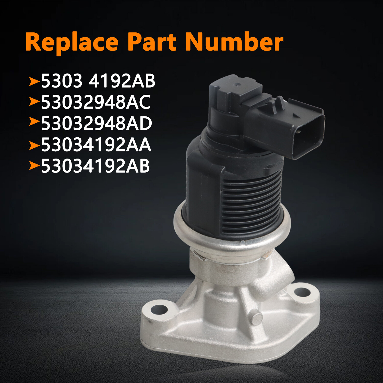 EGR Valve EGV1150 For 07-12 Jeep Liberty Dodge Dakota Durango Nitro Ram 3.7L