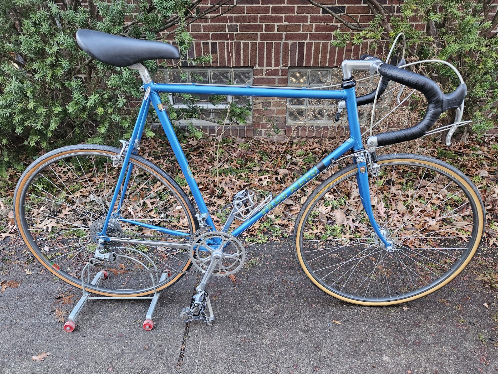 80s Palo Alto (Biemmezeta) racing bike, 14 speed, 65 cm,  Columbus f/f, used