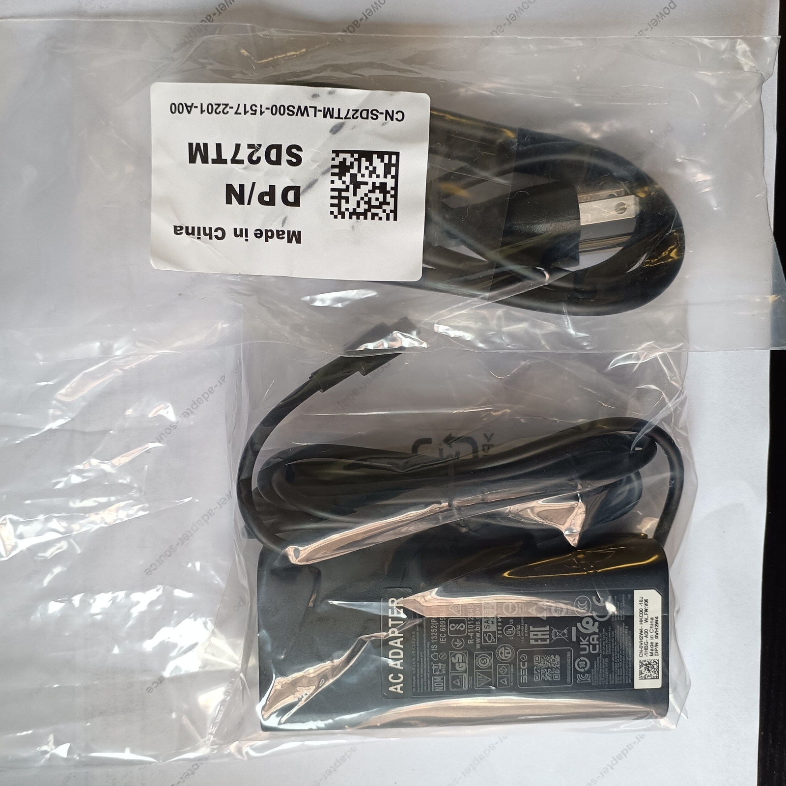 LA65NM190 65W AC Adapter Laptop Charger USB C Type C HA65NM190 DELL Latitude XPS