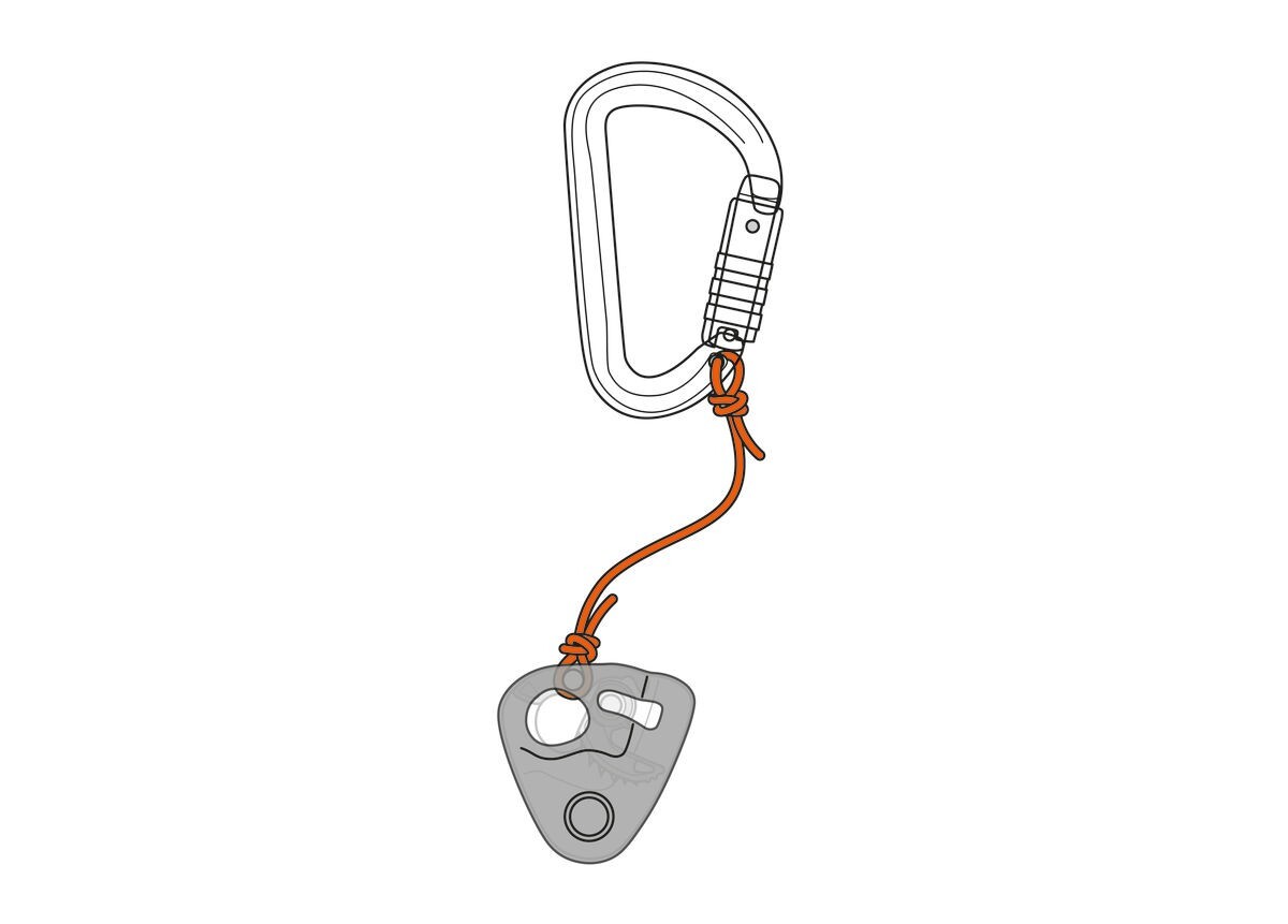 PETZL NANO TRAXION high efficiency, ultra-light, compact progress capture pulley