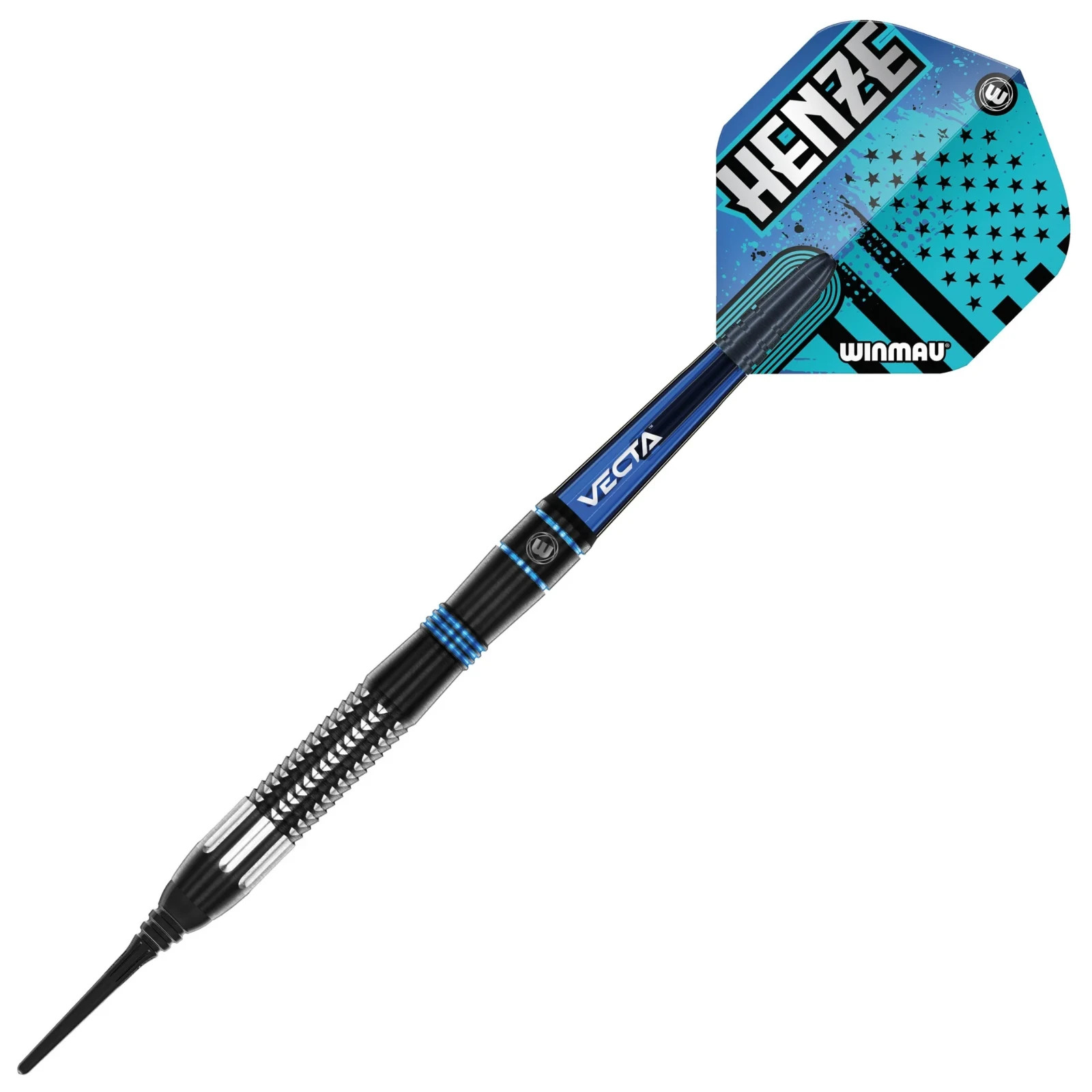 WINMAU RICK HENZE SOFT TIP DARTS 21 GRAM 90% TUNGSTEN SHIP FREE FREE BONUS #2718