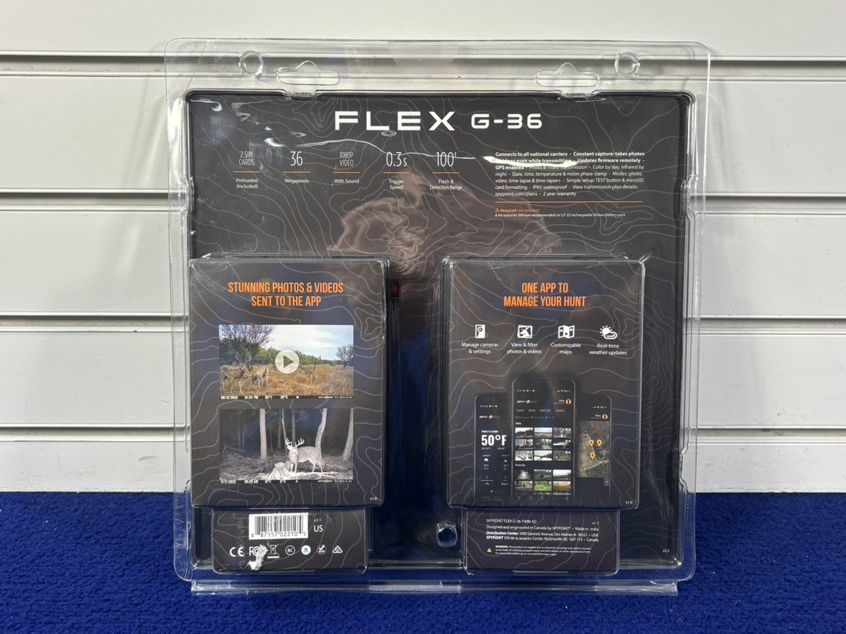 Spypoint Flex G-36 Twin Pack Cellular Trail Camera (PKM062634)