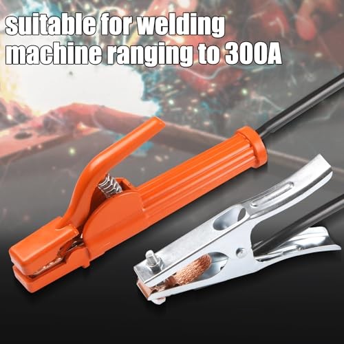 Welding Electrode Holder,Welding Ground Clamp, With cable 25mm ² 1.5+3M