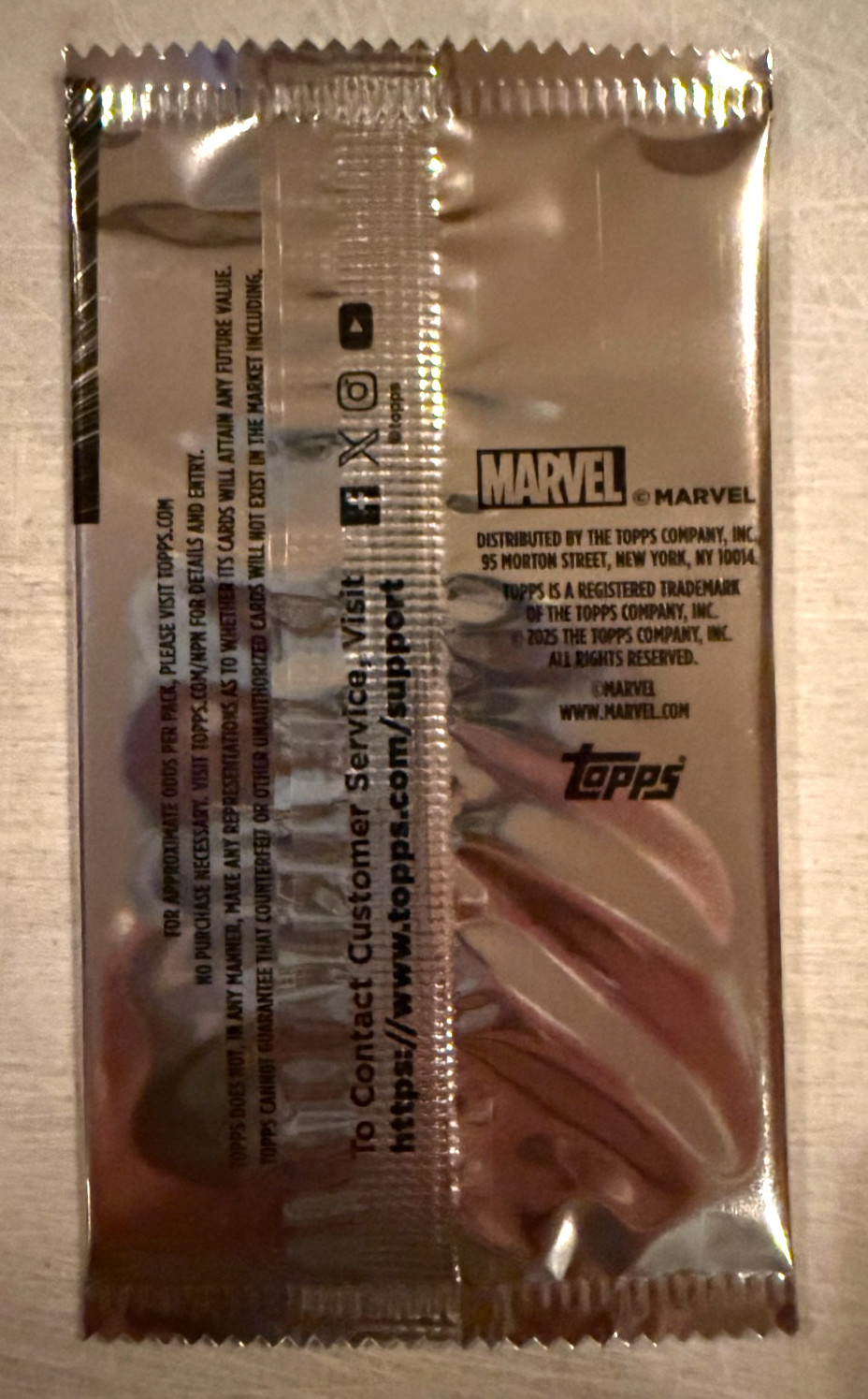 2025 TOPPS CHROME MARVEL COMICS 616 Day Promo Pack (3 Cards) Brand New Sealed