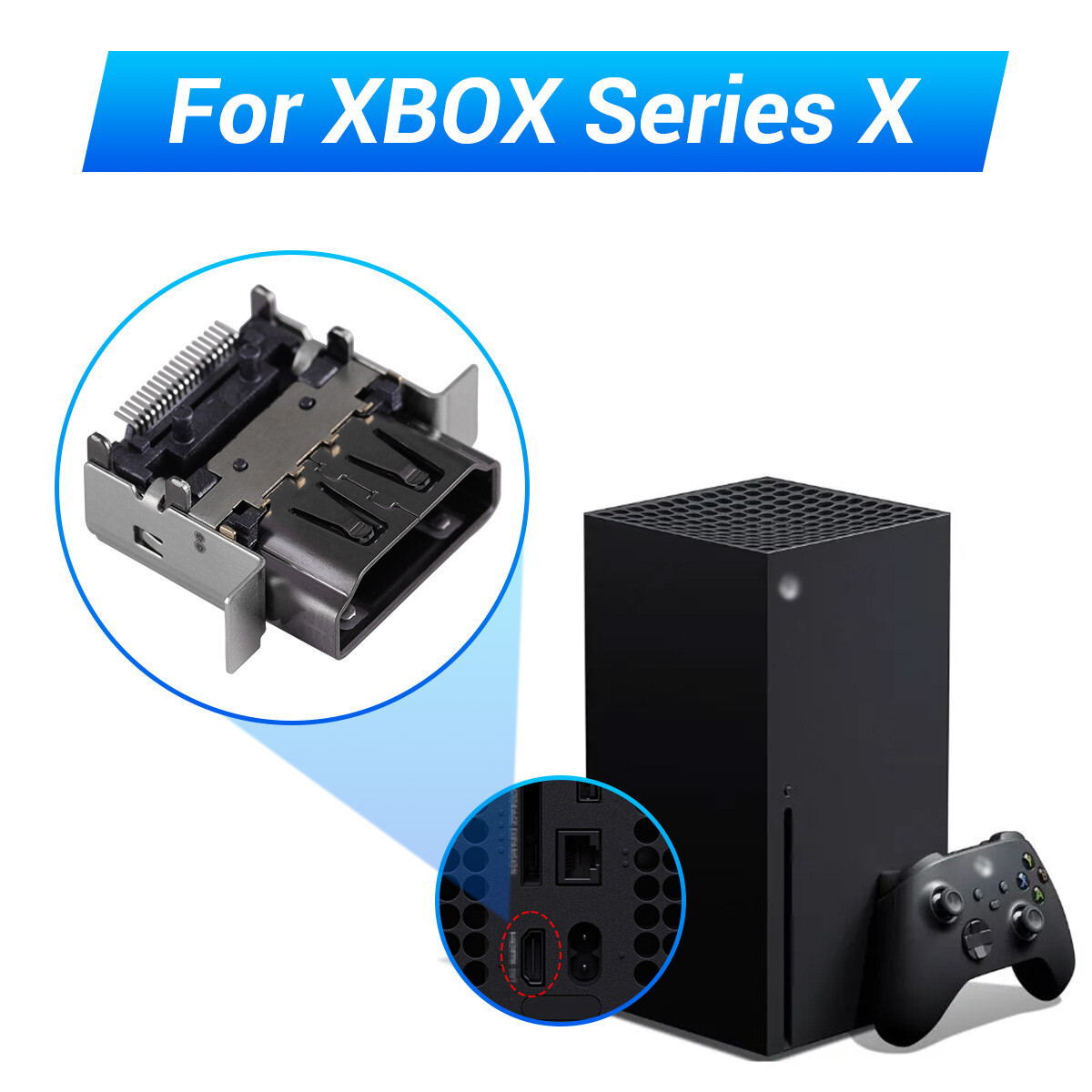 Wholesale New Replacement HDMI Connector Port Socket For Xbox Series X Game