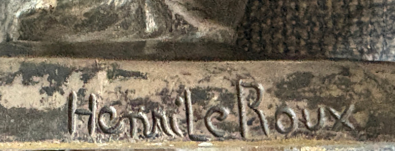 Antique Bronze Dancer Sculpture F. Barbedienne Foundry Fondeur - Henri Le Roux