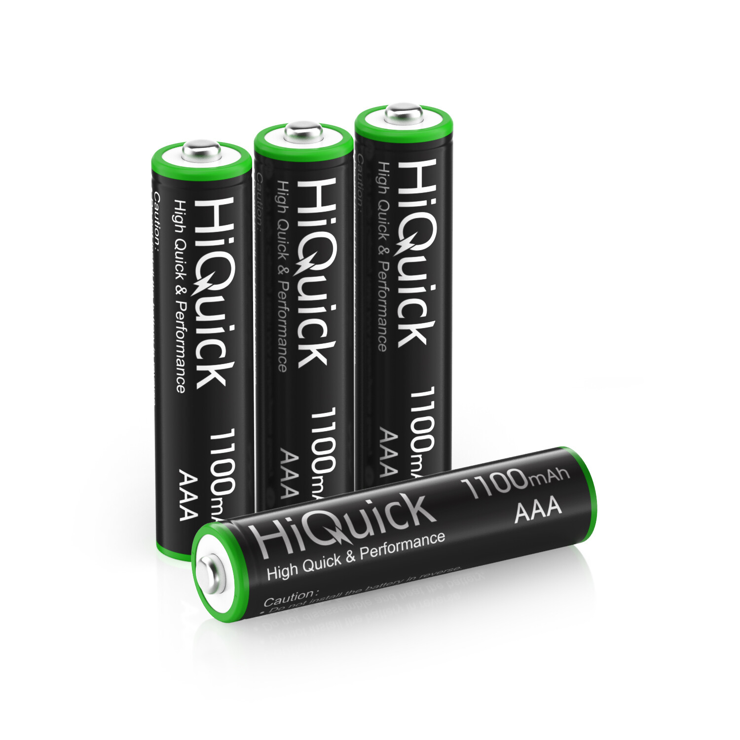 HiQuick AA AAA 2800mAh 1100mAh NiMH Rechargeable Batteries 1.2V + Case Box Lot