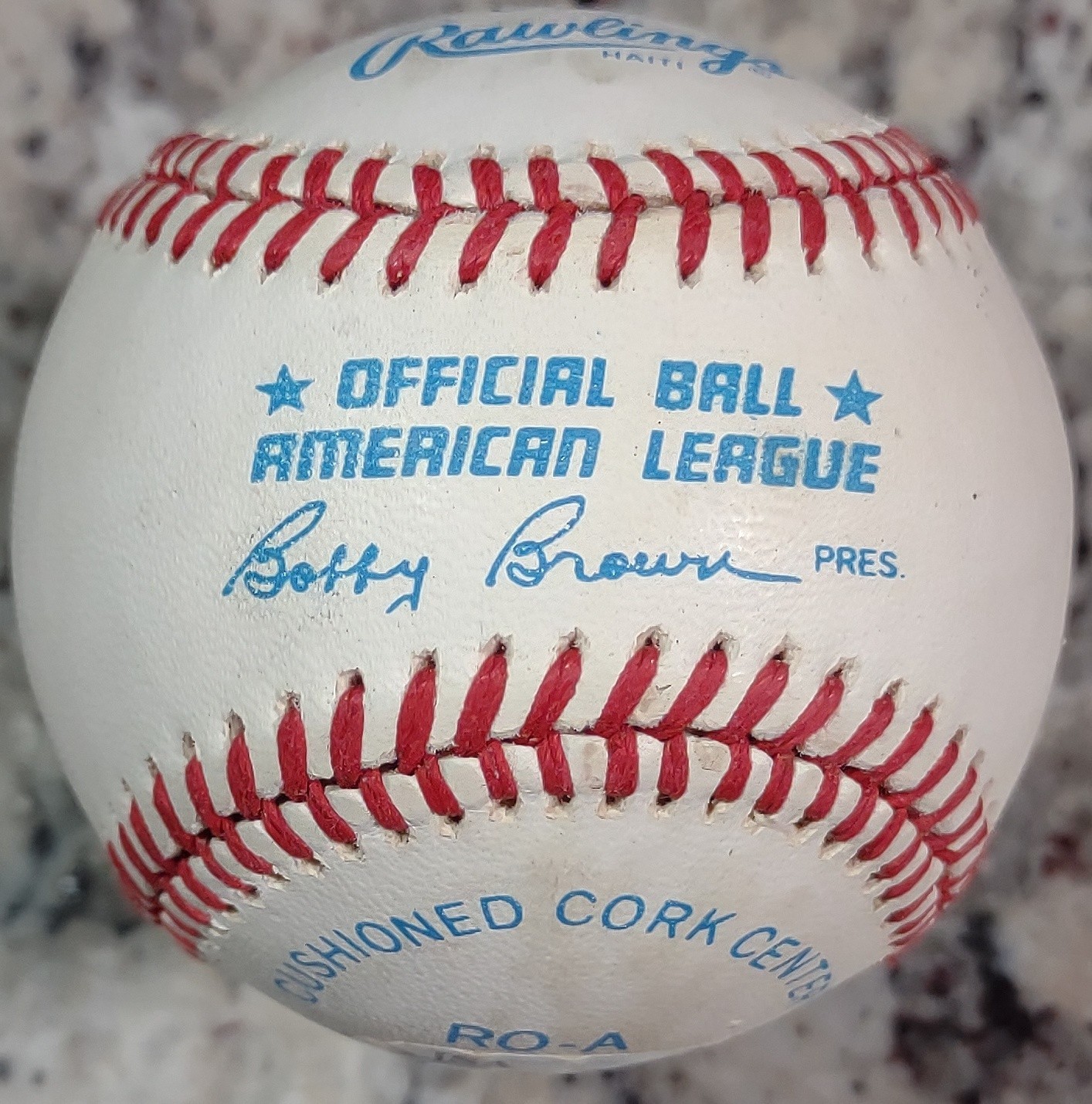 Ralph Kiner Bob Feller Early Wynn Signed American League Baseball ROALB JSA COA