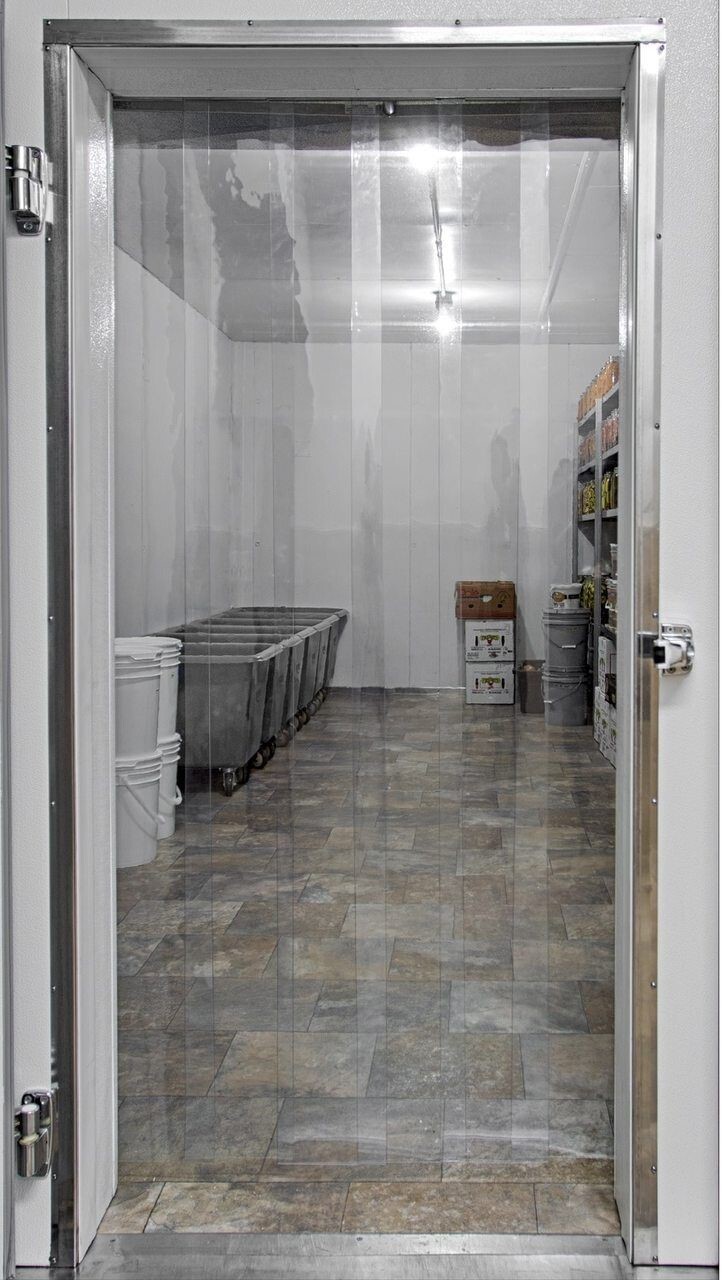 Pvc/Vinyl Strip Curtain Door 36" x 84"  High Quality Best Price USDA/NSF Aproved