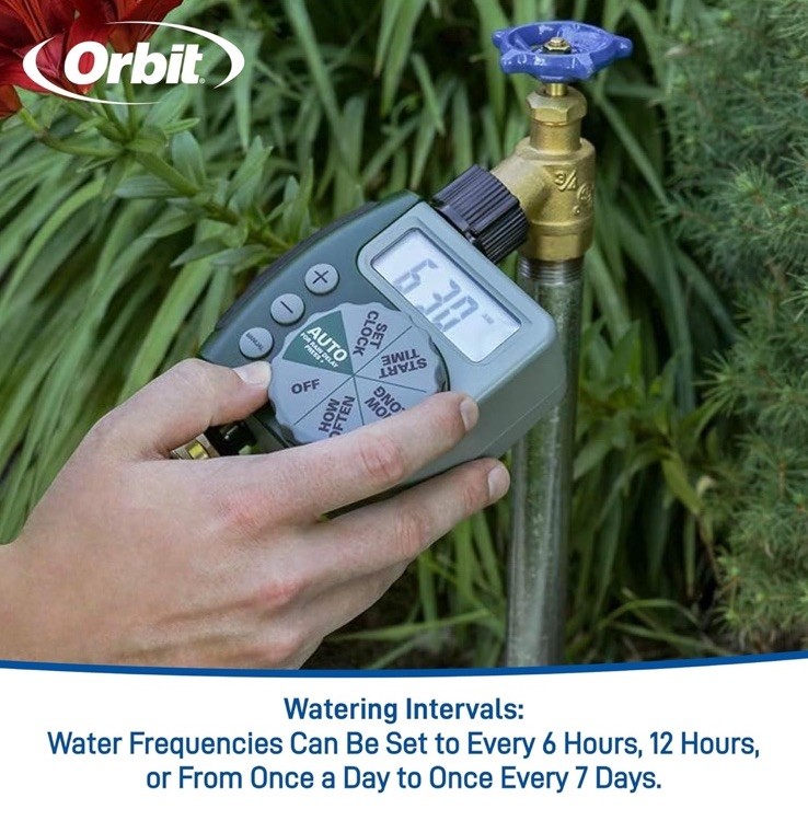 Orbit 62061Z Single-Outlet Hose Watering Timer Brand New