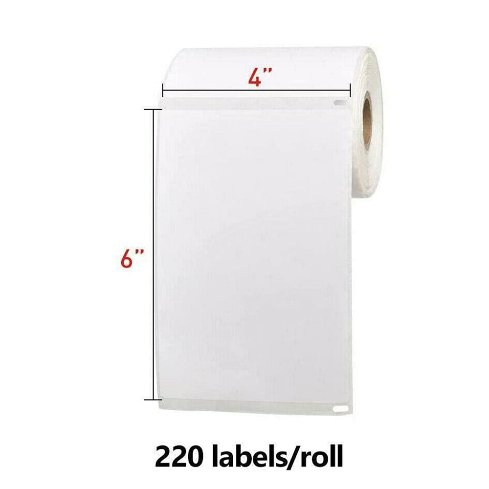 Thermal Shipping Labels 4" x 6"Compatible 1744907 Dymo 4XL LabelWriter 220/Roll