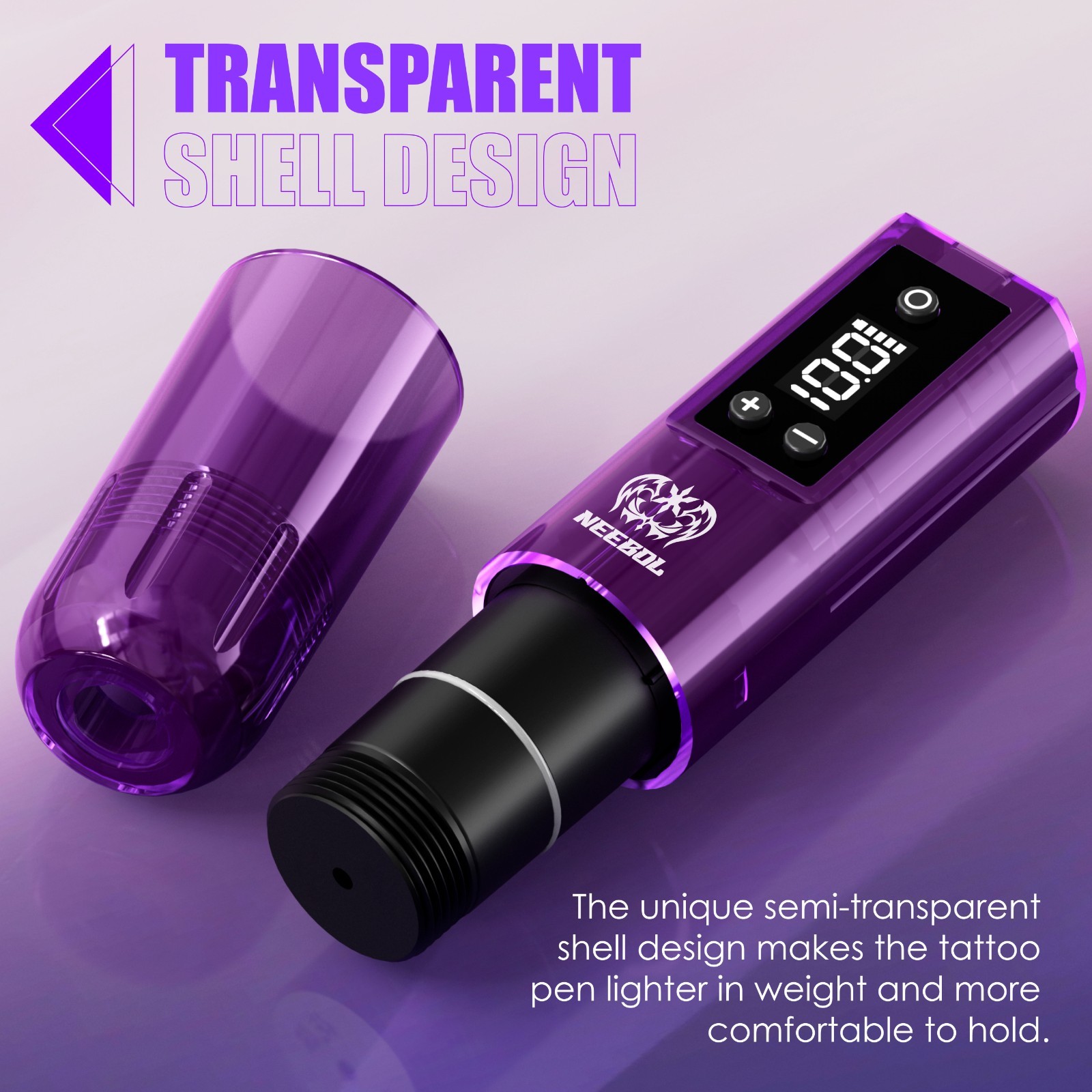 Neebol Tattoo Pen Kit Lightweight Tattoo Machine with Needles Tattoo Supply Gift