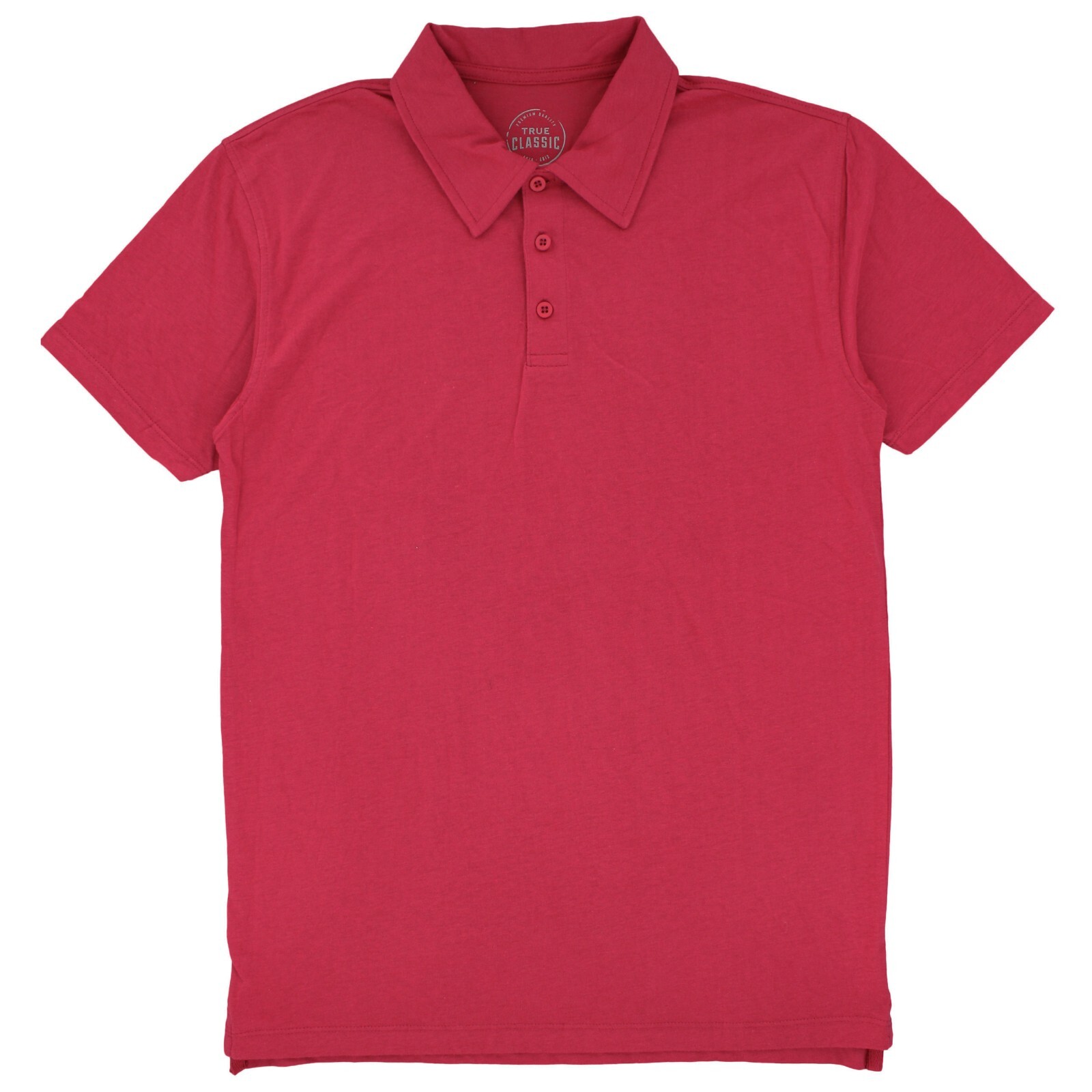 True Classic Men's Premium Fitted Polo Shirt Athletic Cut