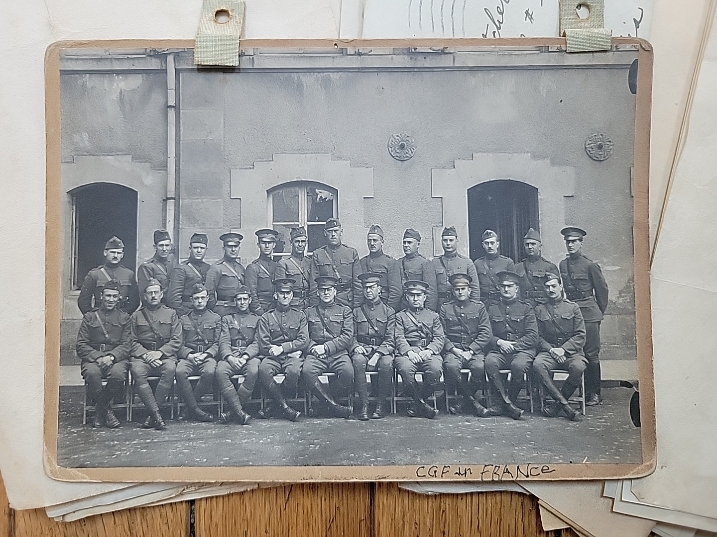 WWI Cecil Fletcher Dentist Archive AEF Photos Documents France WW1 1st Depot