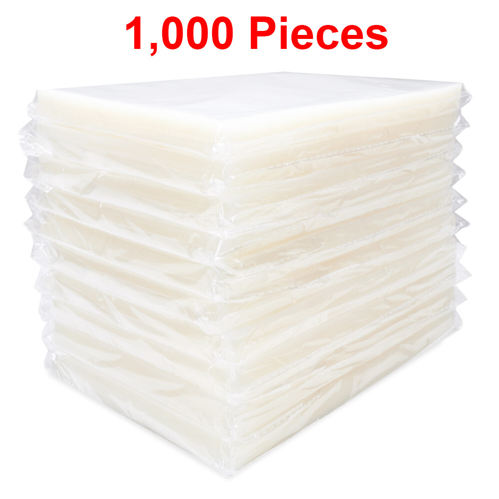 100, 500, 1,000 pcs BPA Free 3 mil Vacuum Chamber Bag Great for Food Vac Storage