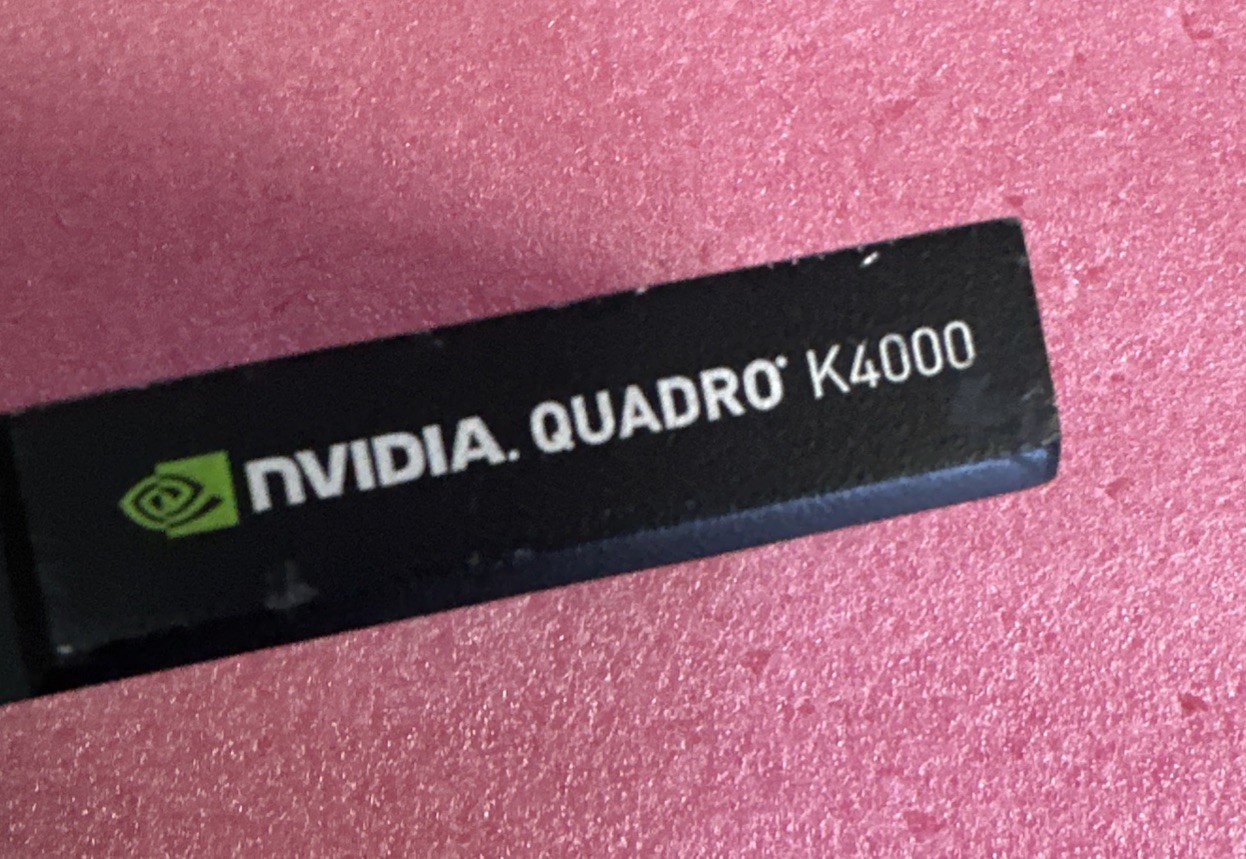 NVIDIA Quadro K4000 3GB GDDR5 Graphics Card✅2x Display Port 1x DVI✅