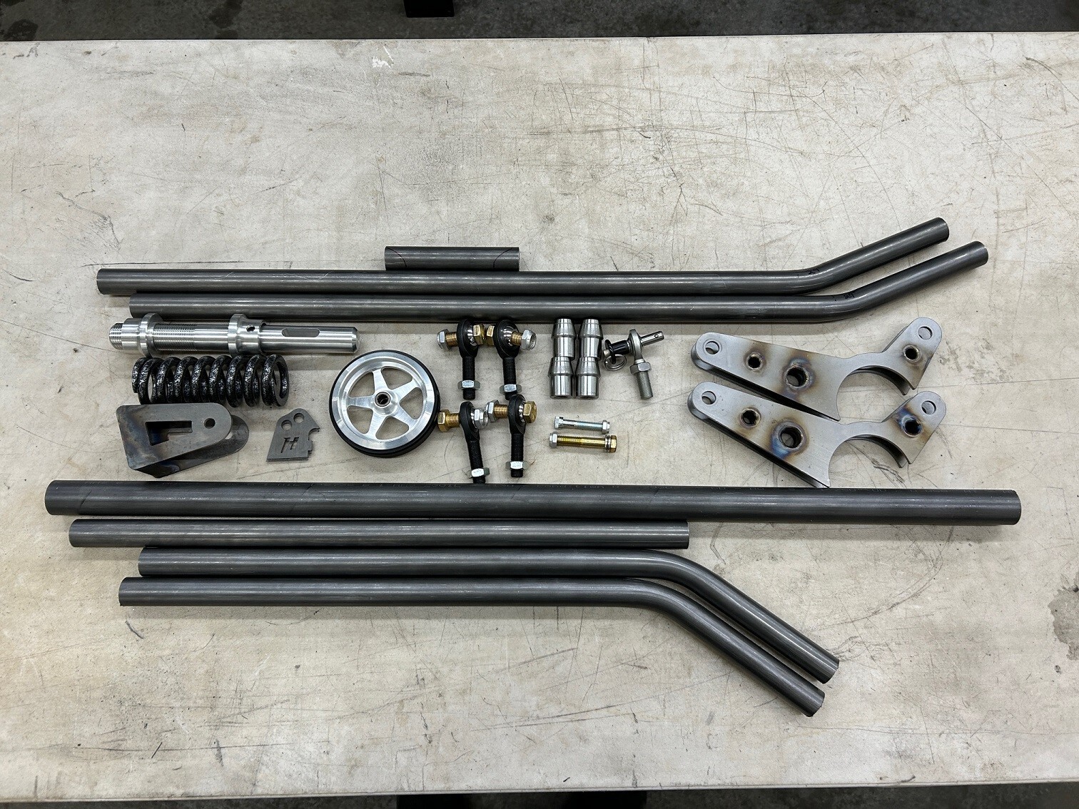 Adjustable Chromoly Drag Racing Single Wheelie Bar- Unwelded