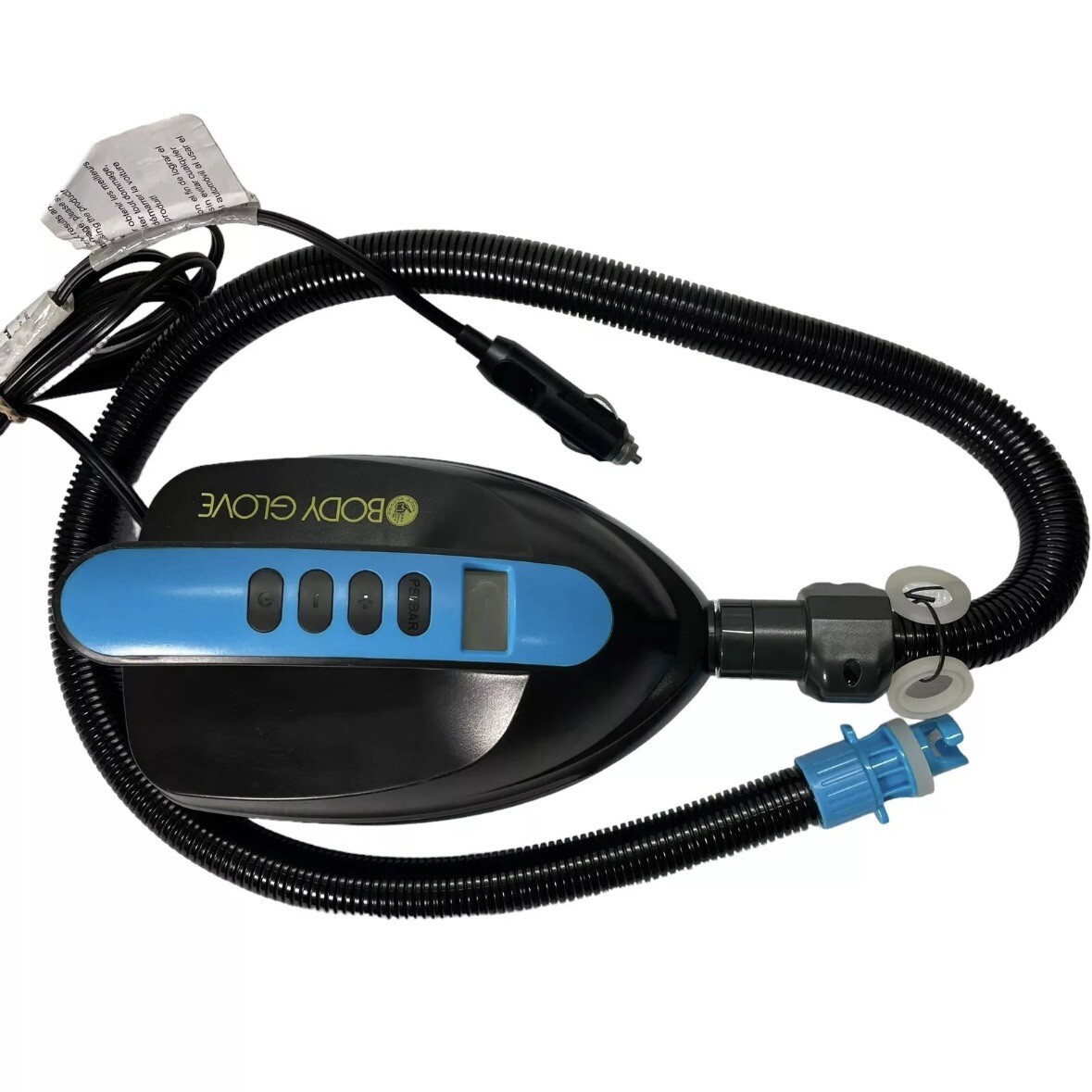 BODY GLOVE Electric Pump for Inflatable Boats SUP Paddle Board Kayak w/ Auto Off