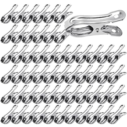 200PCS 2 Inch Garden Clips Heavy Duty Greenhouse Clips Stainless Steel