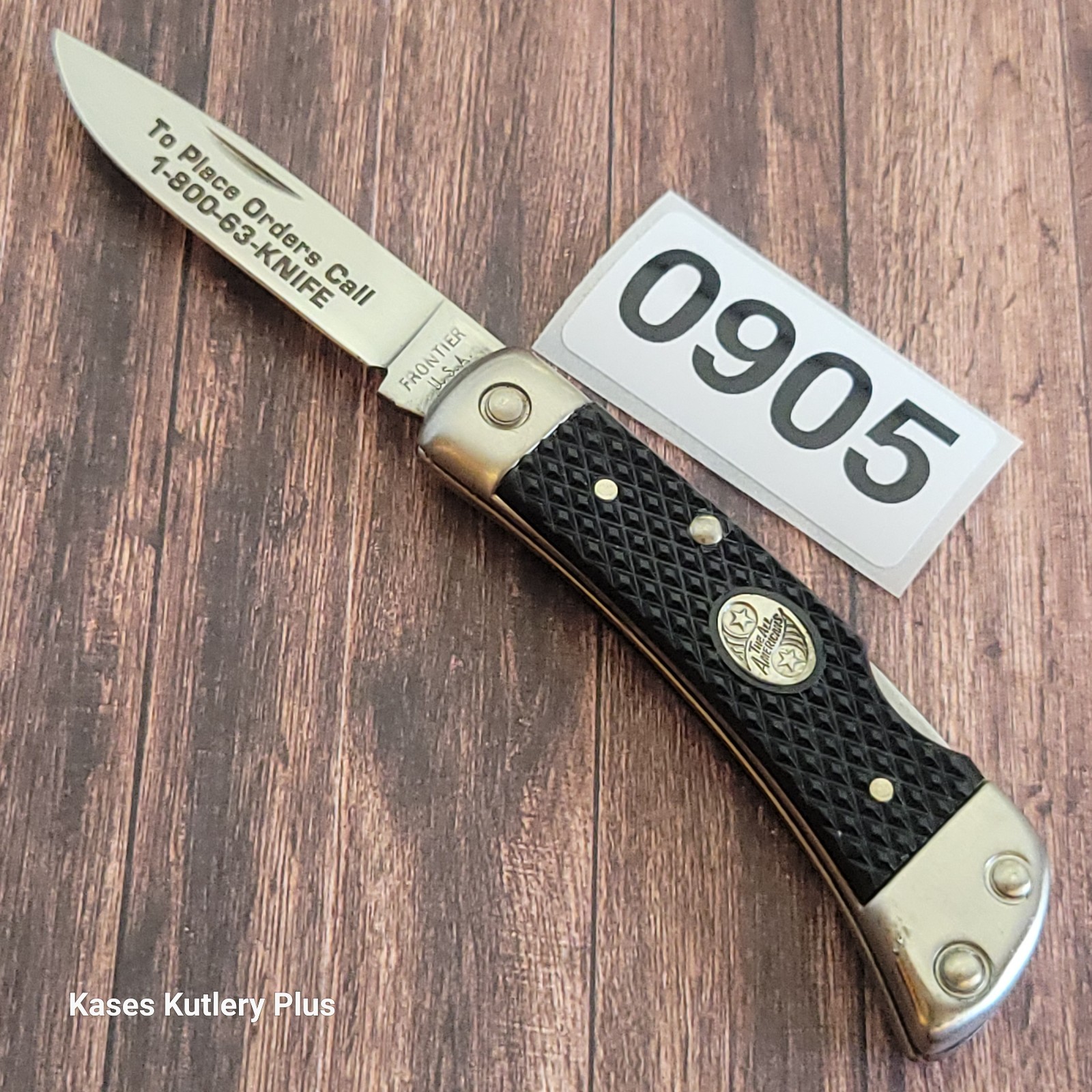 Frontier The All Americans Lockback Folding Pocket Knife USA