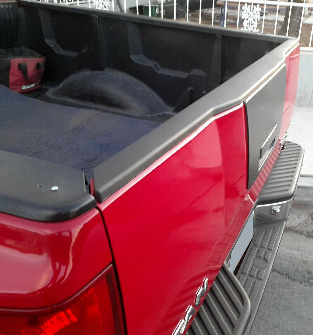 Fit 04-12 Nissan Titan Tailgate Cap Top Protector Spoiler Cover Trim Molding ABS
