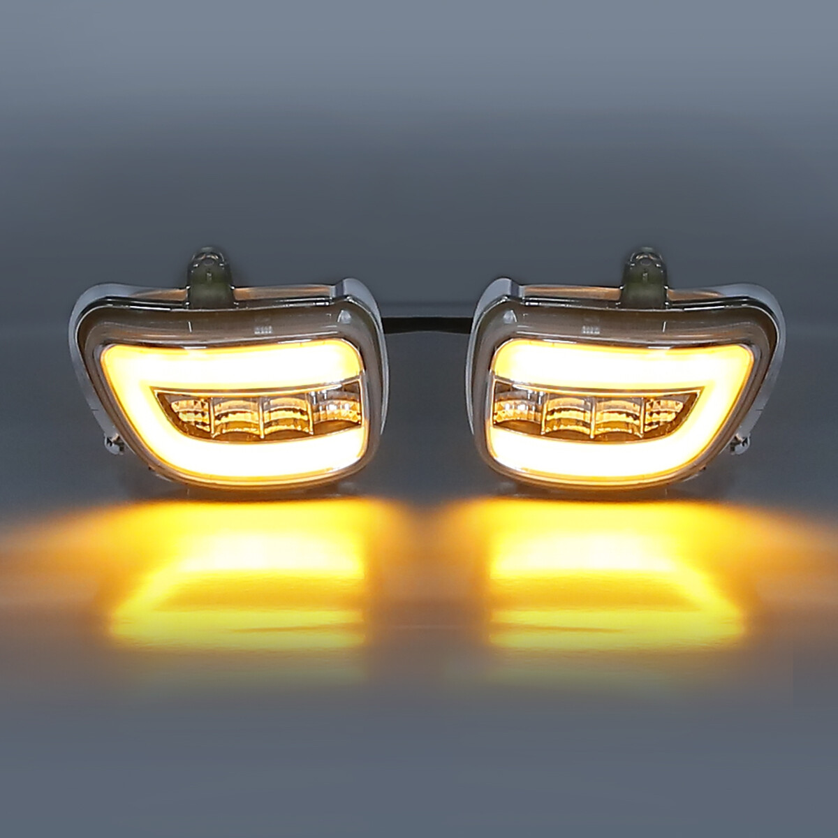 Front LED Turn Signals Light Fit For Honda Goldwing 1800 GL1800 2001-2017 2016