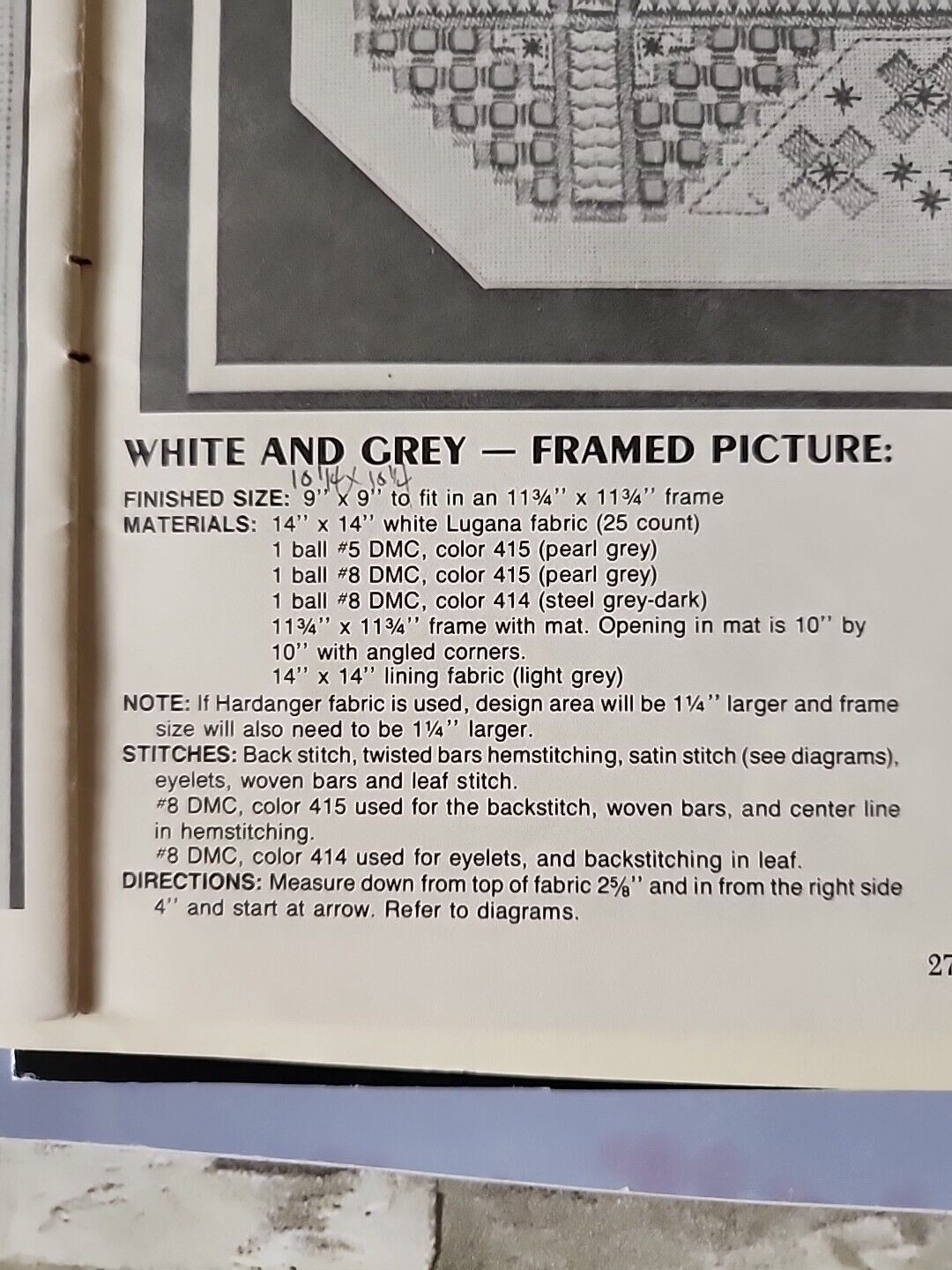 Hardanger Pattern 4 Books Beginner Keepsakes III Kay's Creations Advanced Chart