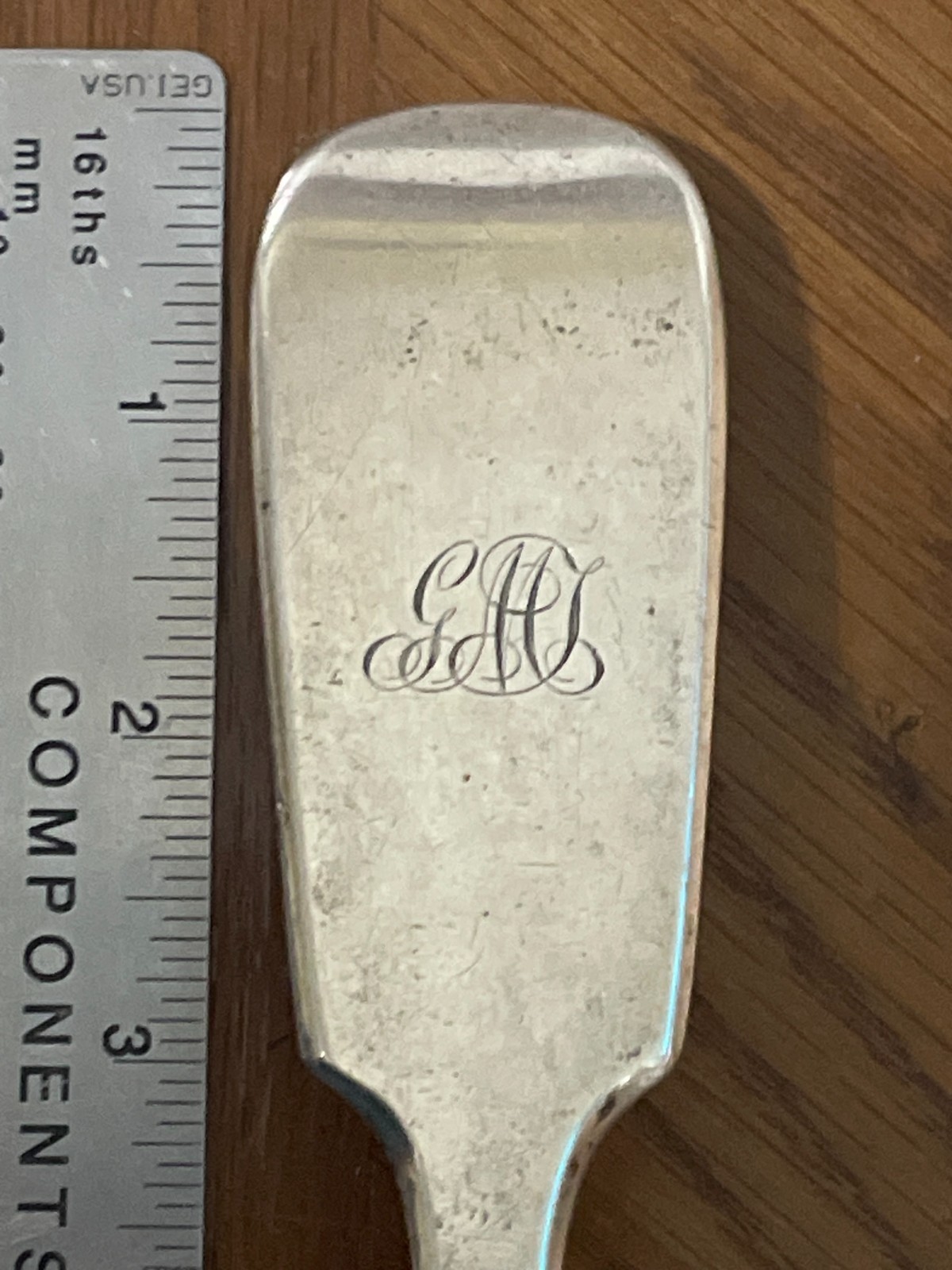 1836 William Eaton Sterling Stuffing Spoon - 263 g Huge