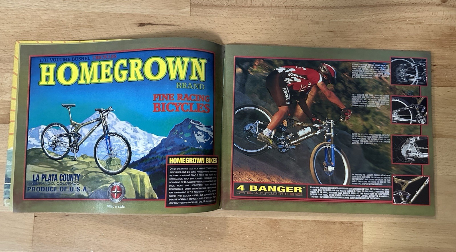 1996-2000 Vintage Schwinn Bicycle CATALOGs Lot of 5 Bundle