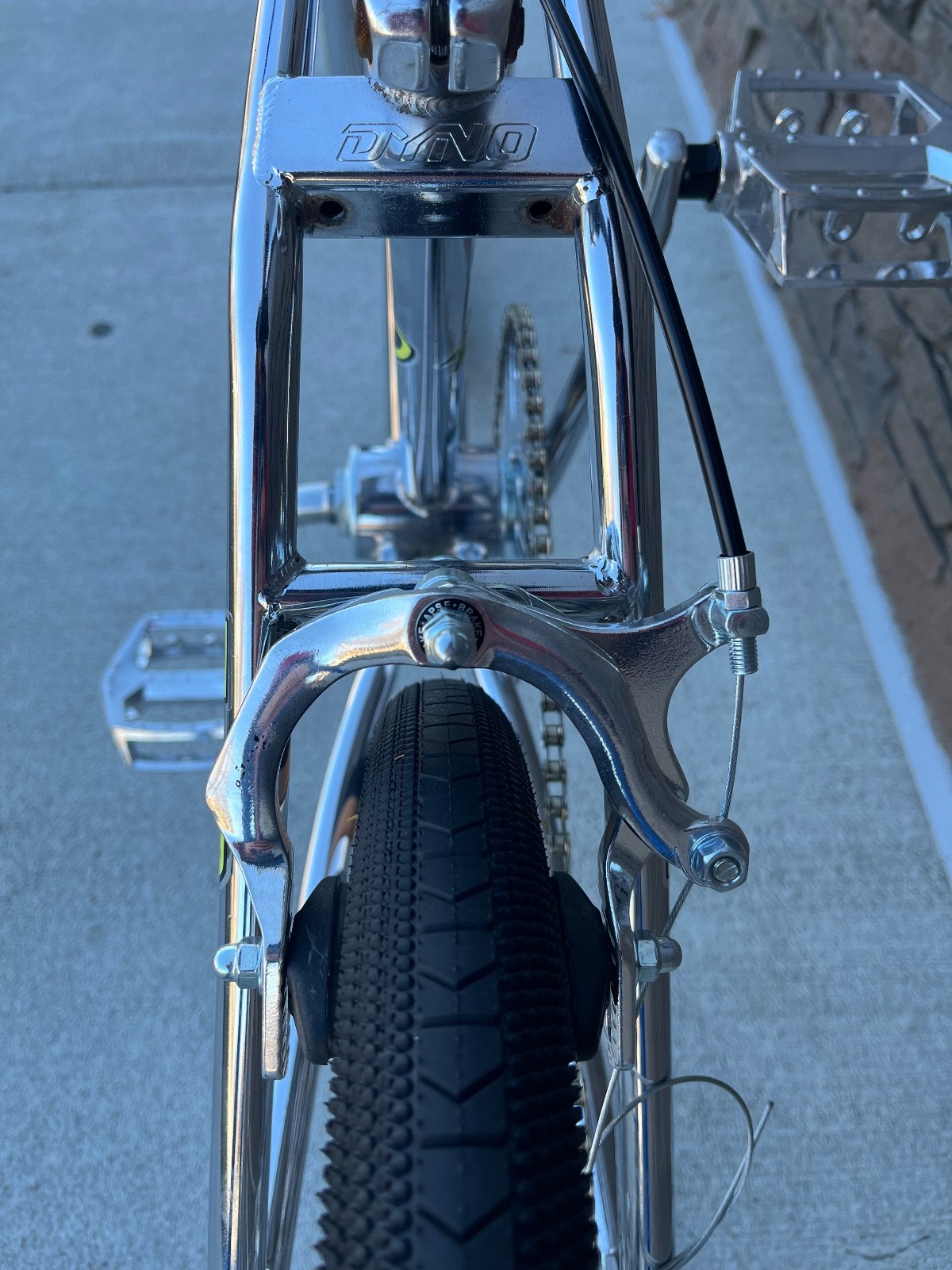 Dyno Air Bmx Bike Old School Bike Gt performer Compe Air Frame Forks Chrome