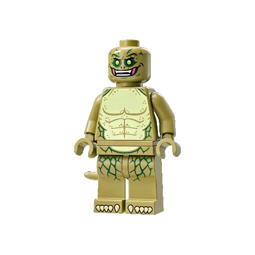 LEGO Lizard sh938 from Spiderman vs Sandman Set Exclusive Minifigure LIZARD ONLY
