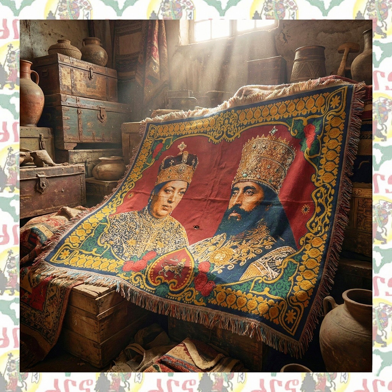 A Statement Piece for Your Wall Original [drs] Jacquard Woven Tapestry