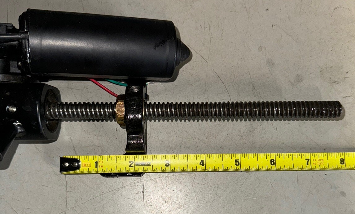 electric Linear screw Actuator 12V 24v 6" 550lbs/2500N 0.25"/s solar rc robot DC