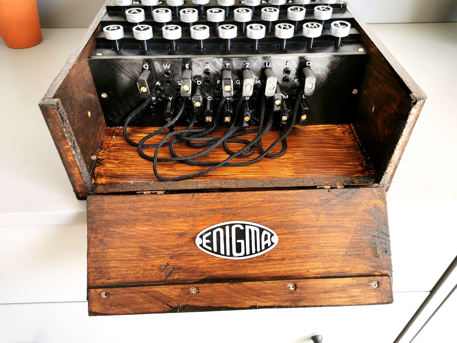 Enigma Machine Replica True Scale 1/1