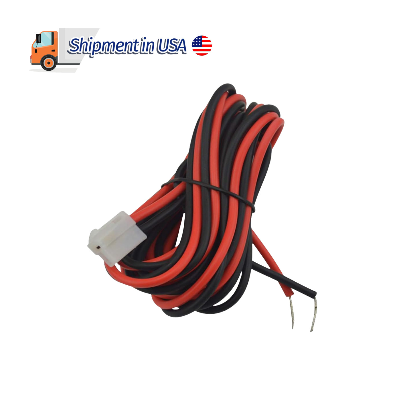 DC Power Cable for KENWOOD YAESU VERTEX ICOM Mobile Radio T Shaped PG-2N OPC-346