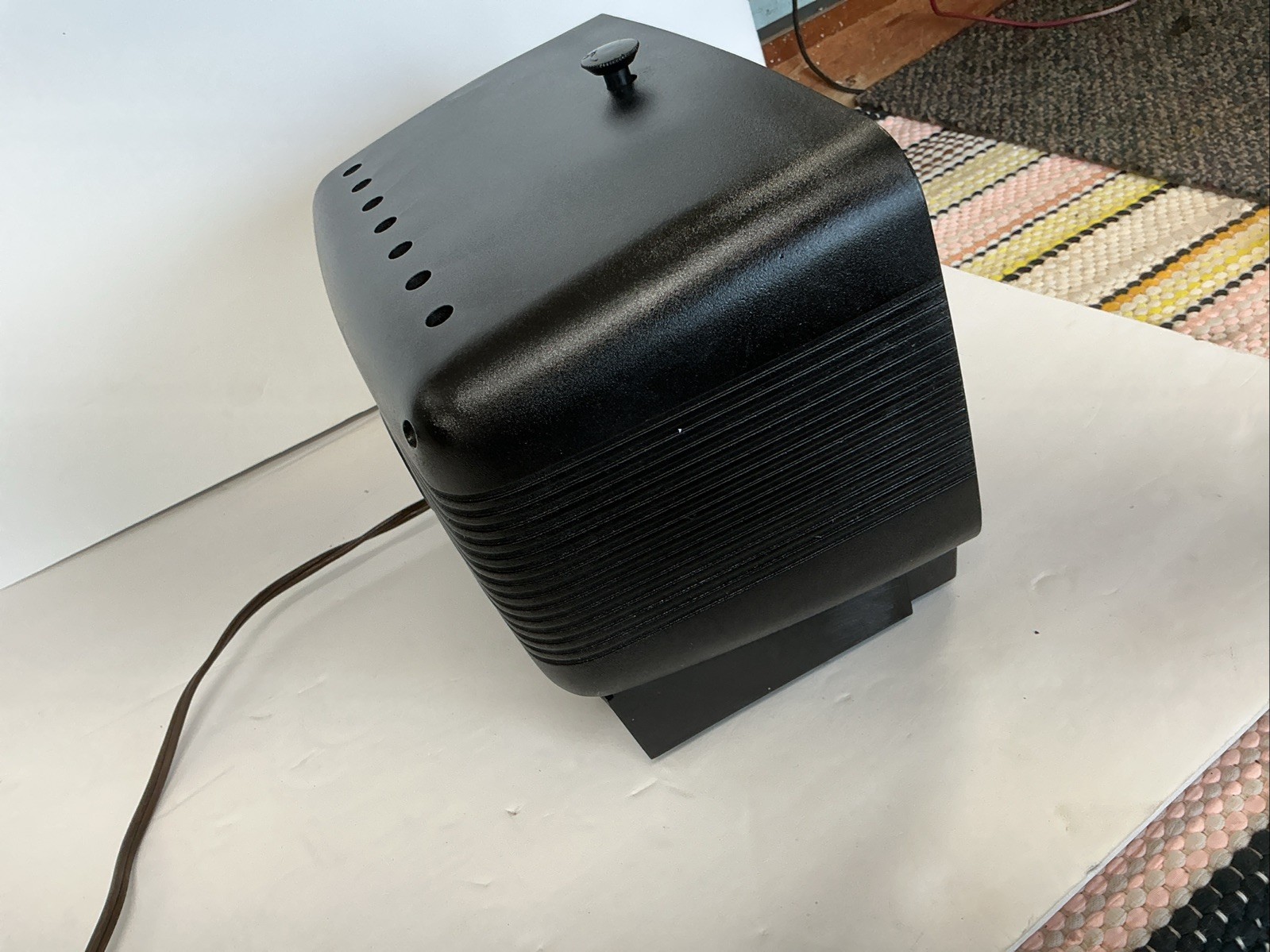 Vintage RCA Victor 5C581 "Debonair" Clock Radio (1954) Antique Works!