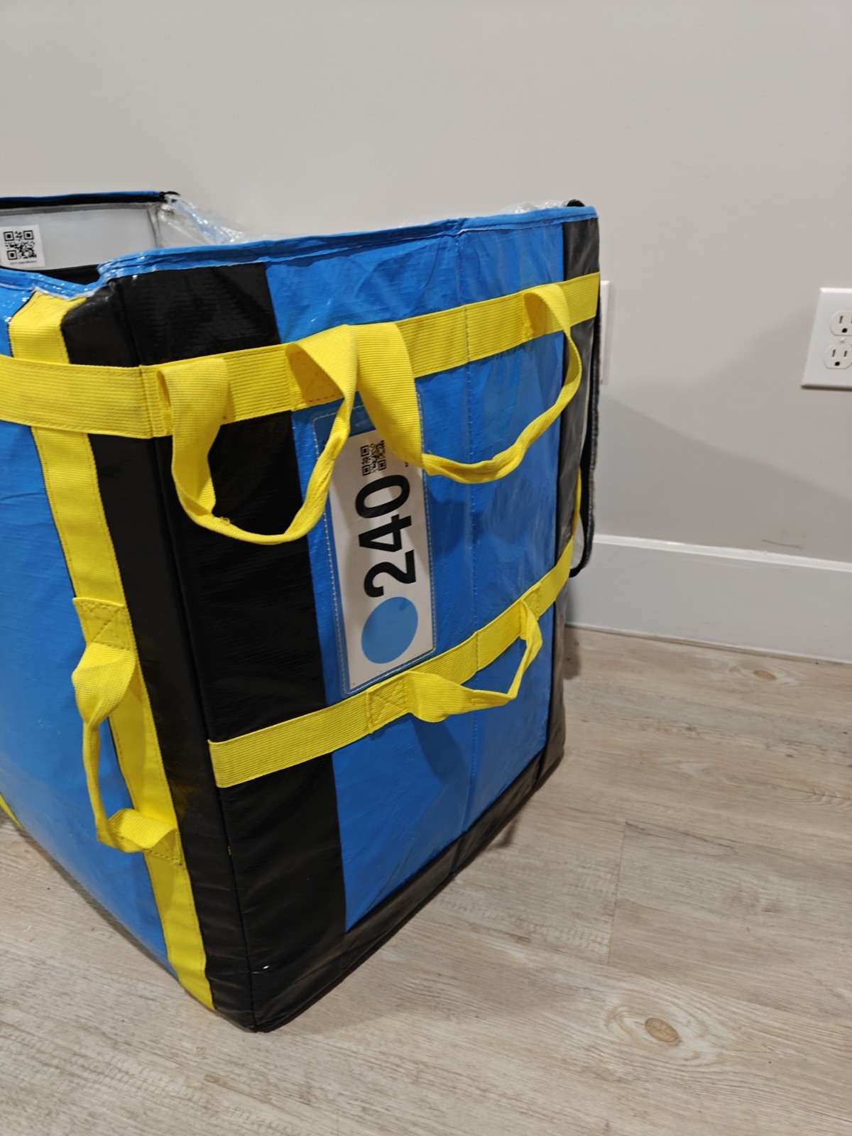 Amazon Courier Large Delivery Bag 28x23x20 | Heavy Duty Storage Tote Carrier