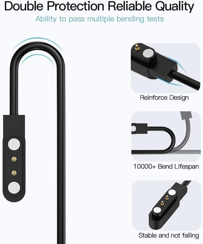 Dog Bark Collar Charger Replacement Only for FAFAFROG Dog Bark Collar, Magnetic