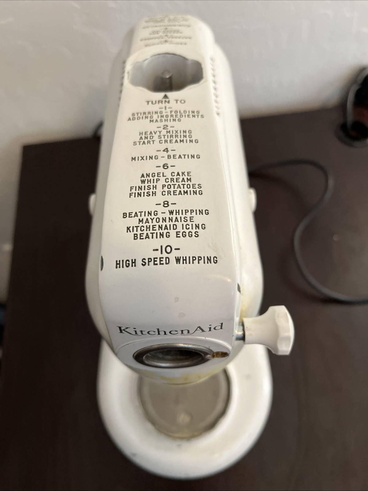 Vintage 1950's KitchenAid Stand Mixer Model 3-C Hobart Made In USA